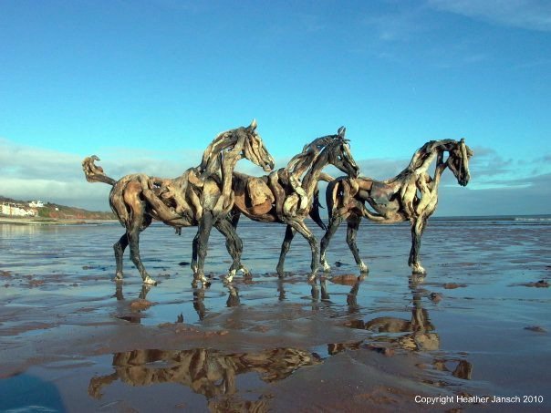 Heather Jansch Driftwood Horses